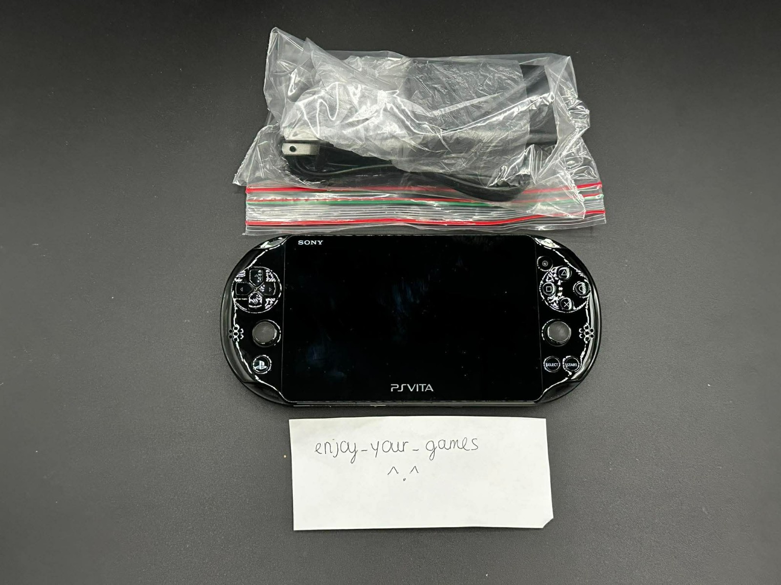 Sony PS Vita Slim PCH-2000/2001 Black Console w Charger US Seller-SHIP IN 1-DAY Sony PS Vita Slim PCH-2000/2001 Black Console w Charger US Seller-SHIP IN 1-DAY