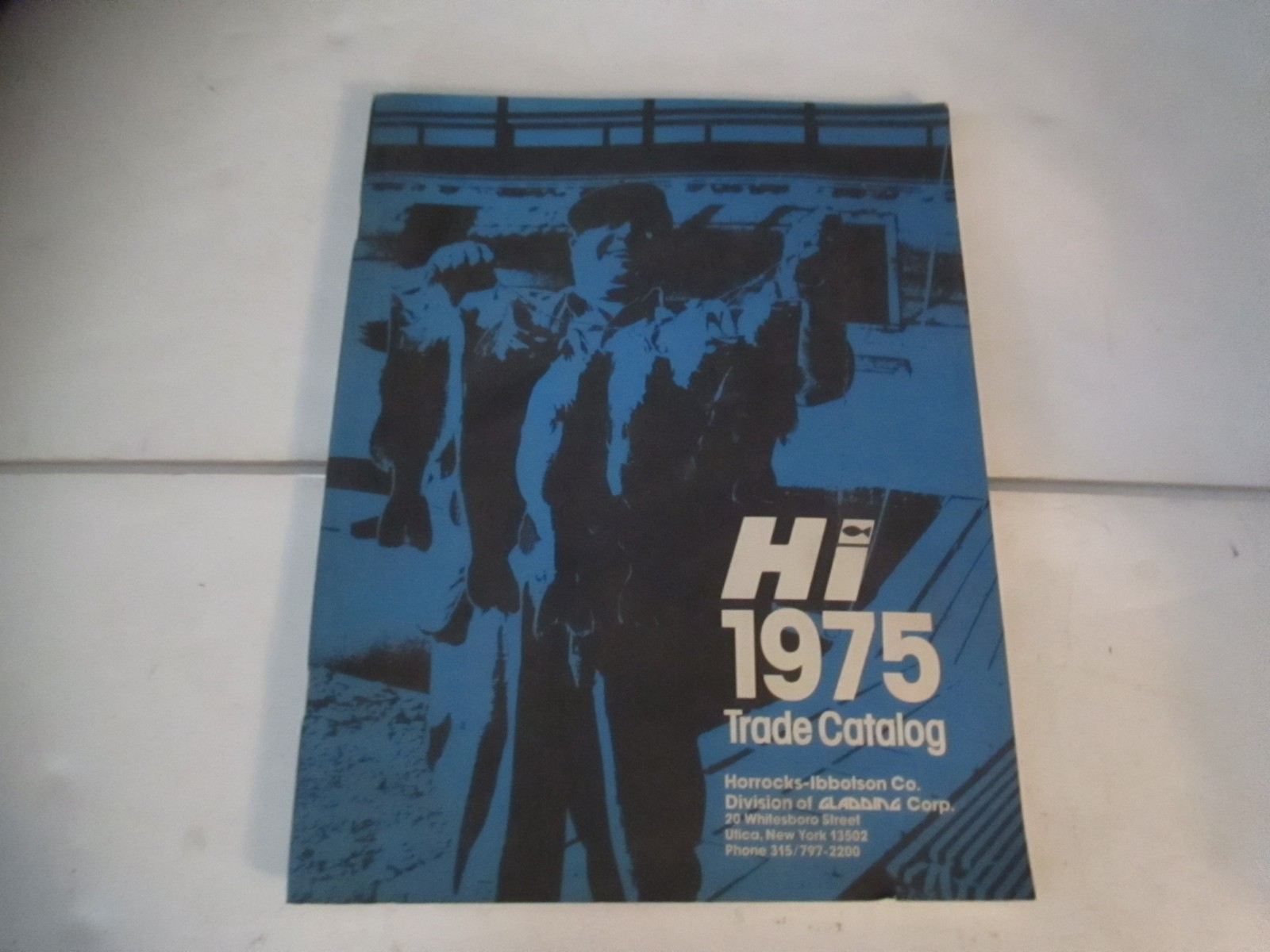 Vintage 1975 Horrock-Ibbotson HI Dealer Trade Fishing Tackle Catalog Rods Reels