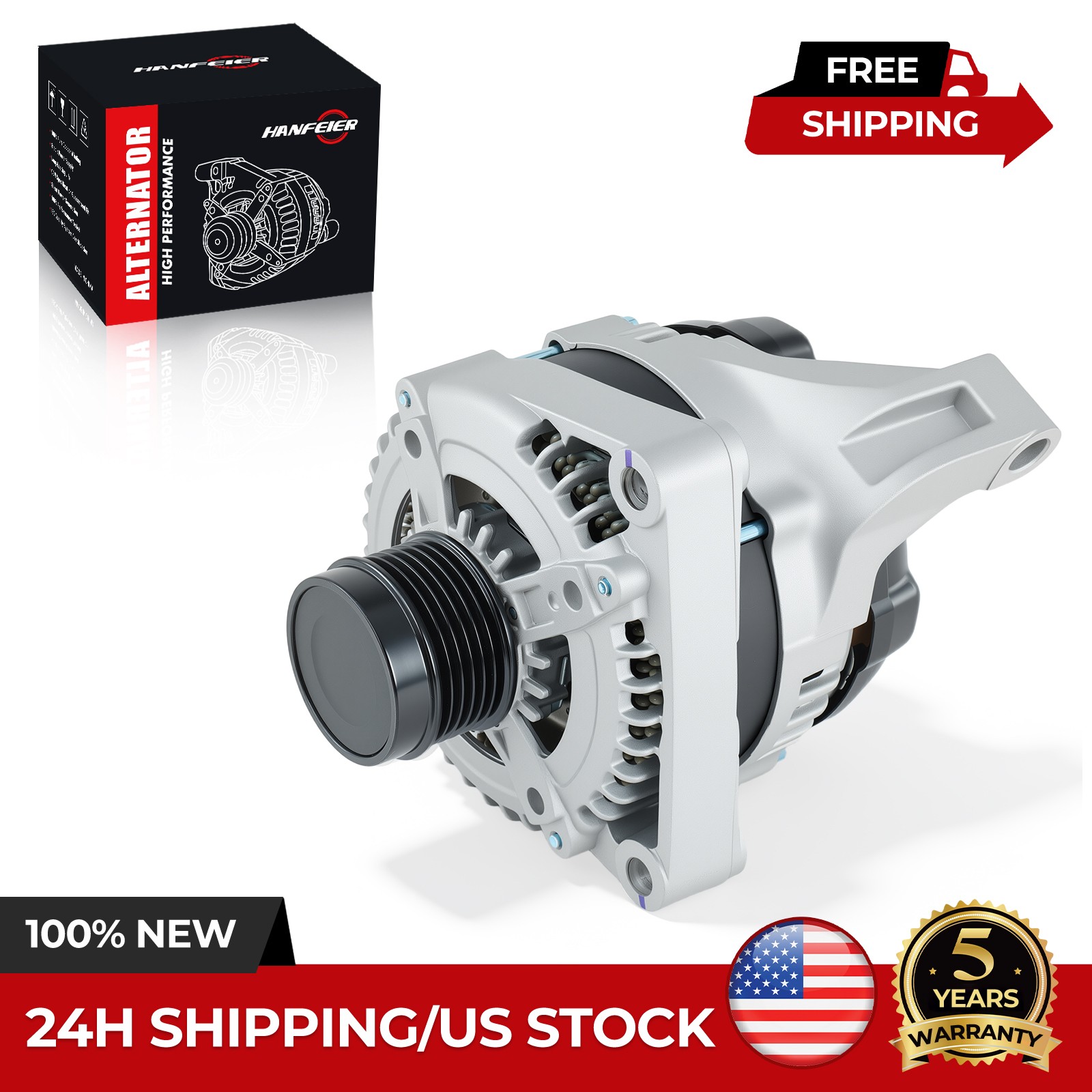 Alternator For Chrysler for Town & Country Dodge Grand Caravan 3.3L 3.8L 01-07