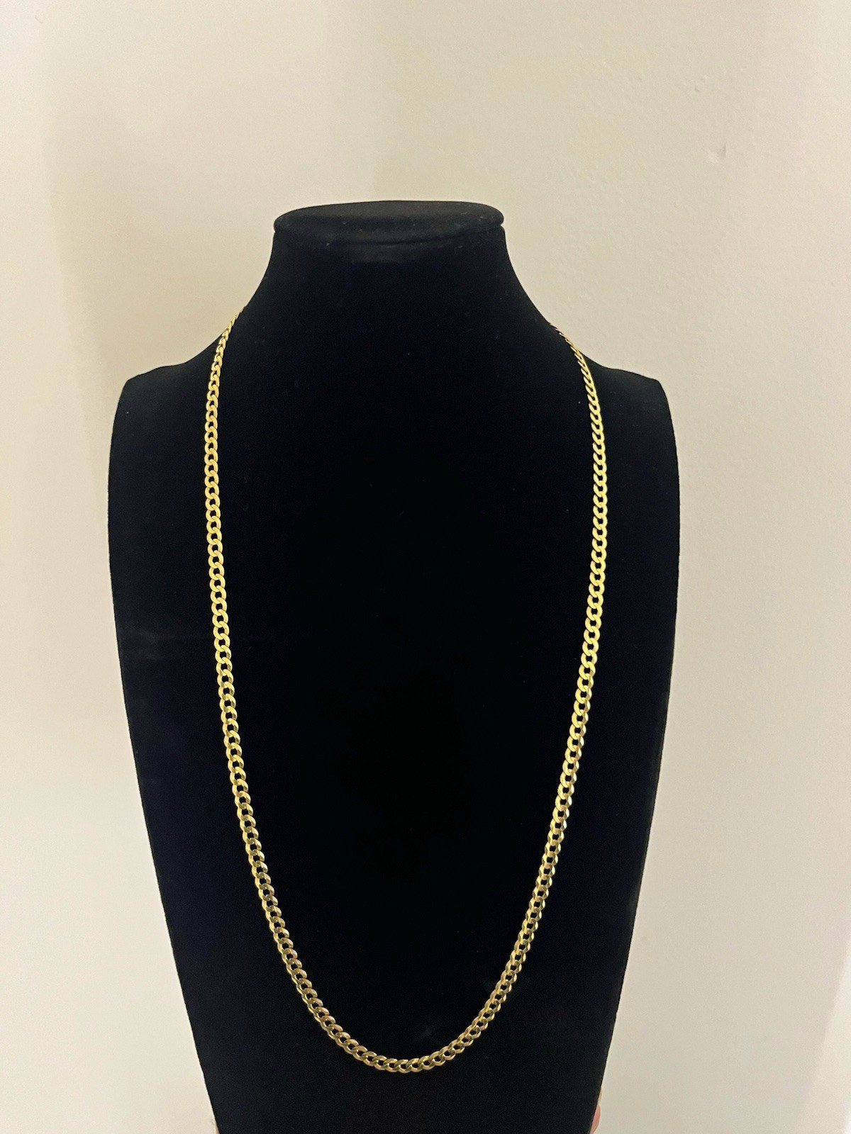 14K Diamond-Cut Gold Chain