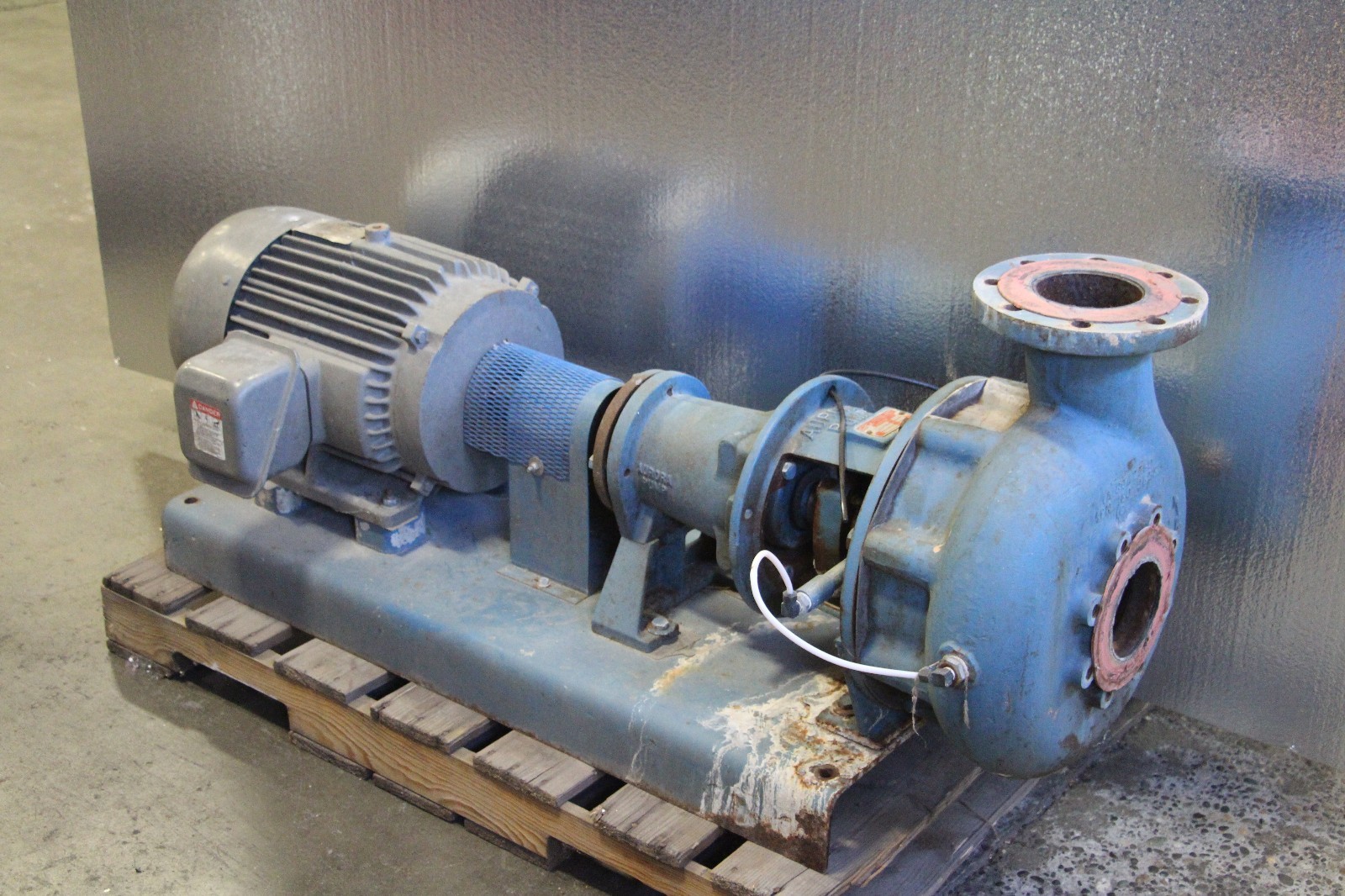 Aurora Pump 310 GPM 21.5 Head Feet 870RPM 661A Type 4x4x12 w/ 3-Ph 5hp 230/460V 