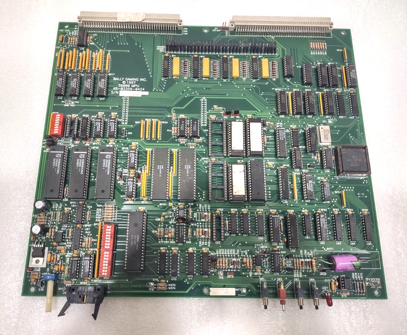 Bally Gaming S6000 MPU PCB AS-03356-0424 Rev G AS033560424