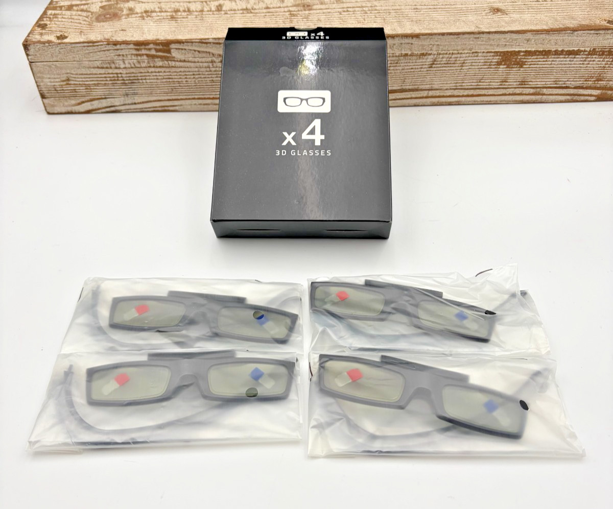 Samsung SSG-5100GB Active 3D Glasses 4 Pack BN96-25615A New Open Box