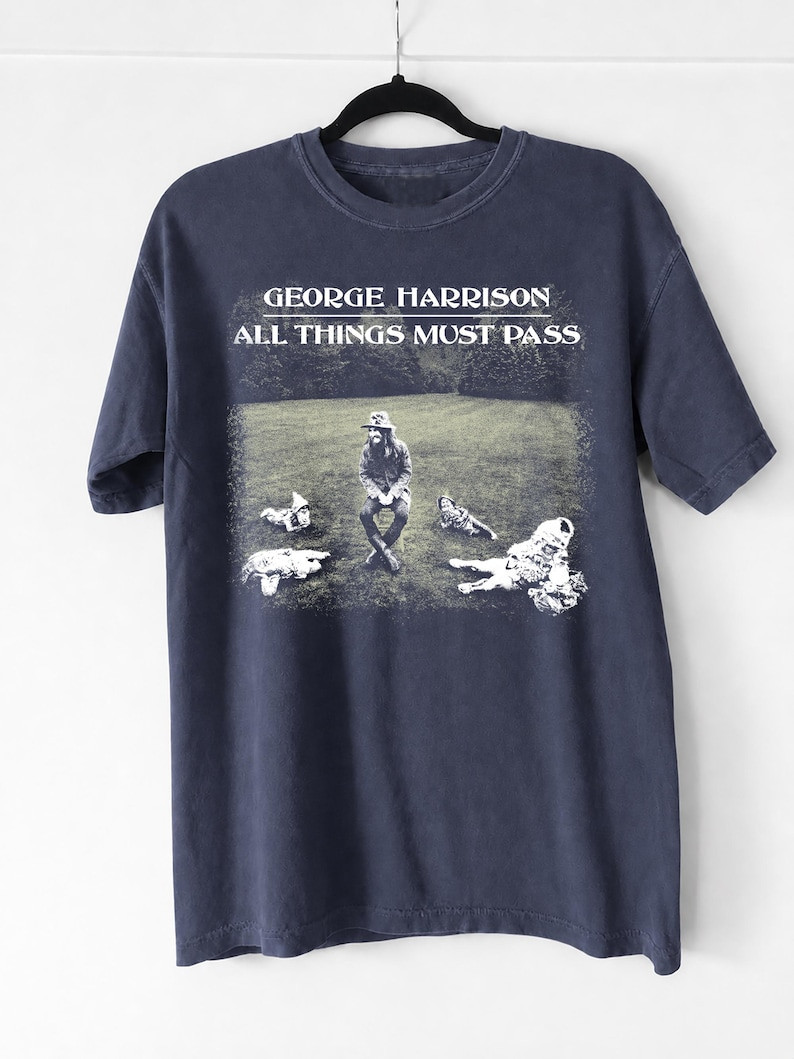 Vintage George Harrison Shirt, Retro All Things Unisex Tshirt, Gift For People