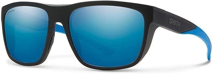 Smith Optics Barra Sunglasses, Frame/Matte Black Blue, Lenses/Polarized Blue,NWT Smith Optics Barra Sunglasses, Frame/Matte Black Blue, Lenses/Polarized Blue,NWT