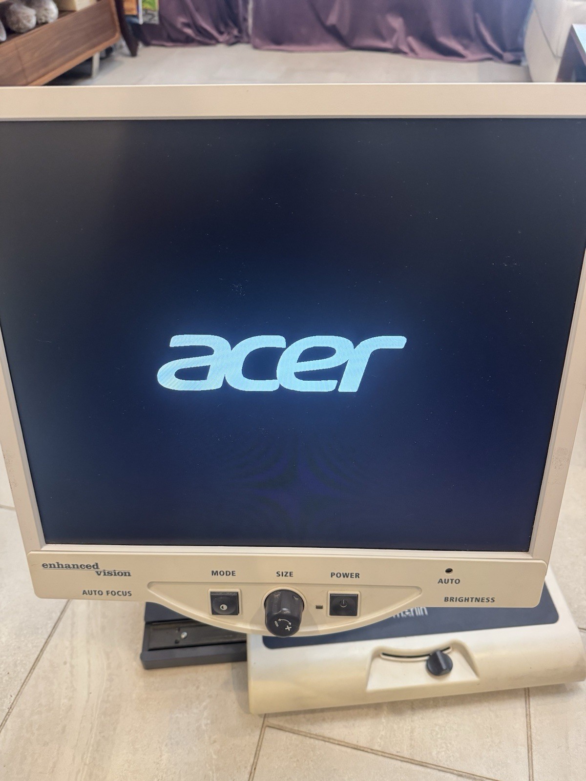 Enhanced Vision Merlin MRVE19A-VA 19” LCD Video Magnifier Tested