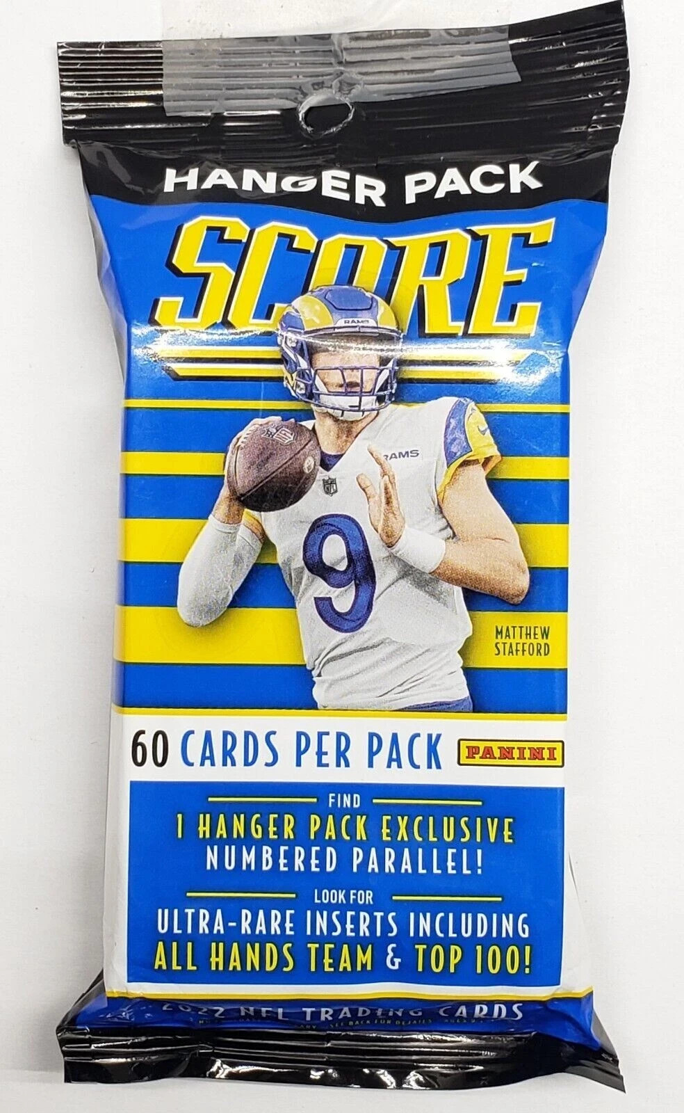 2022 Panini Score NFL Football Hanger Pack 60 Cards new sealed