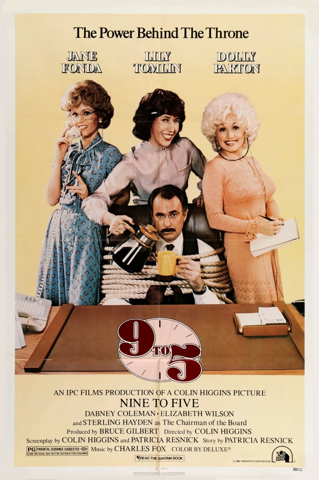 1980 9 to 5 Movie Poster Print Dolly Parton Jane Fonda Nine to Five Doralee 🍿 1980 9 to 5 Movie Poster Print Dolly Parton Jane Fonda Nine to Five Doralee 🍿