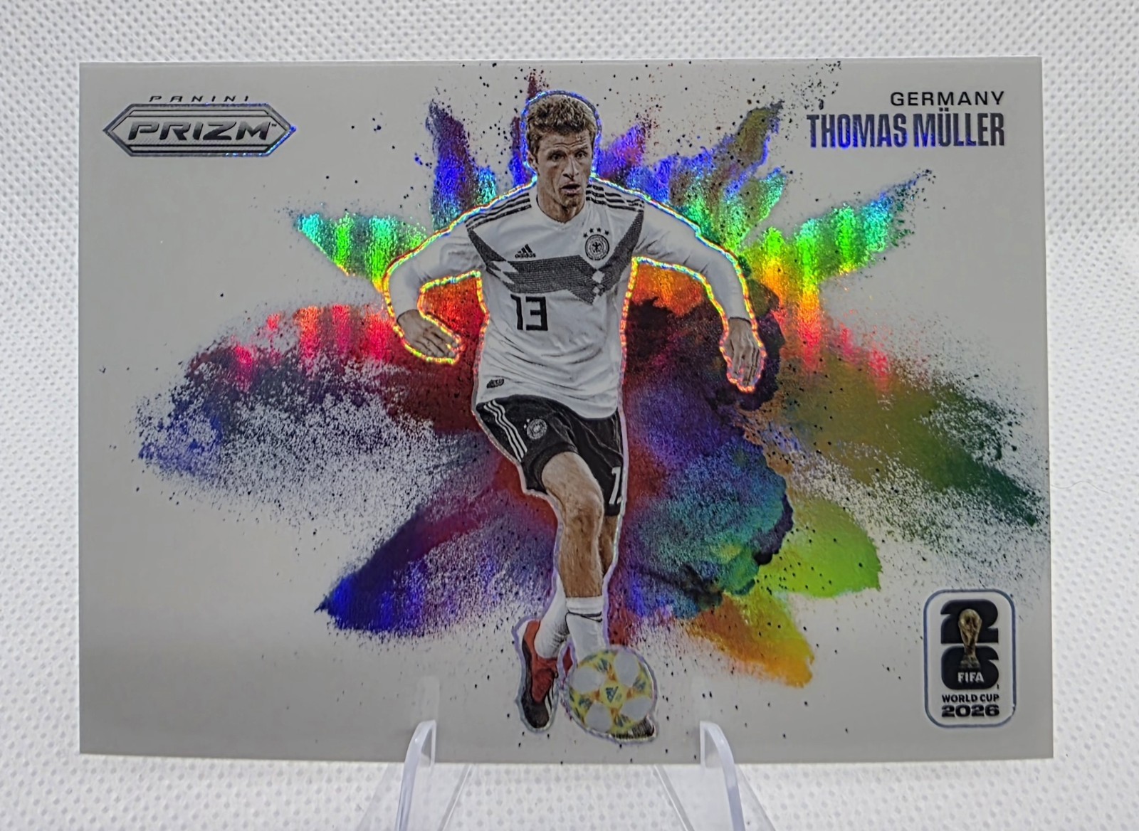2026 Prizm World Cup Thomas Muller Color Blast Germany