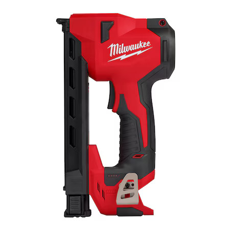 Milwaukee Tool 2448-20 Staple Gun, 18 Ga, 12 V Dc