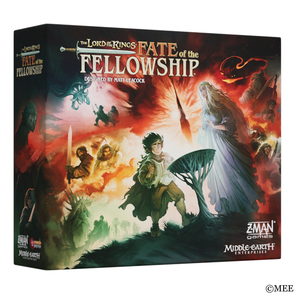 Board Games The Lord of the Rings: Fate of the Fellowship Board and Card Games