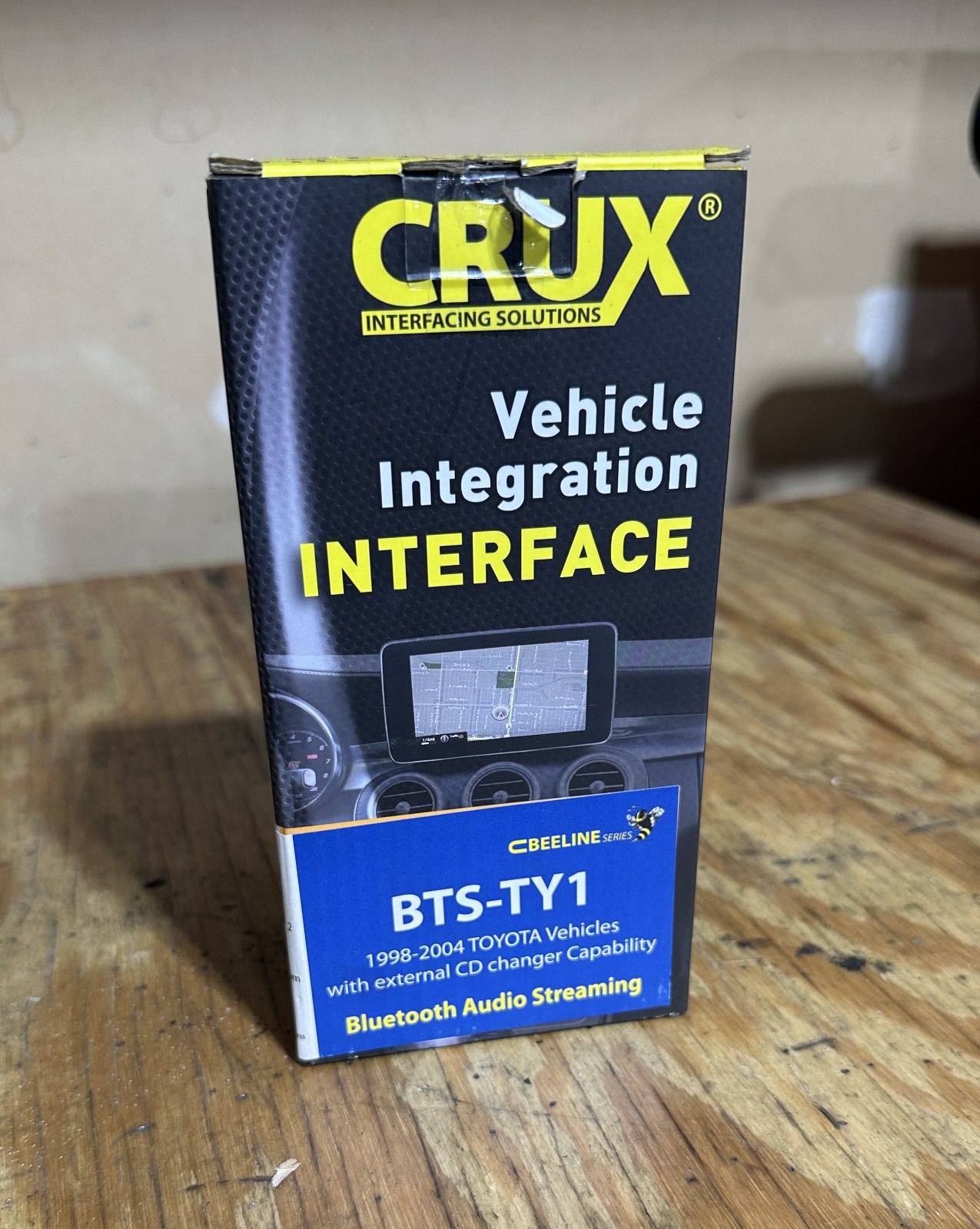 CRUX BTS-TY1 Bluetooth Audio Streaming For 1998-2004 Toyota & Scion Vehicles