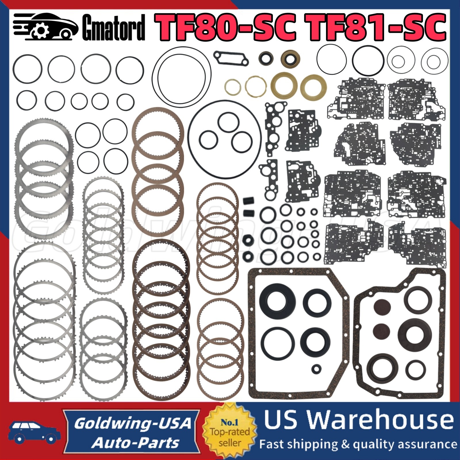 TF80-SC TF81-SC New Transmission Master Rebuild Kit For Ford Land Rover General