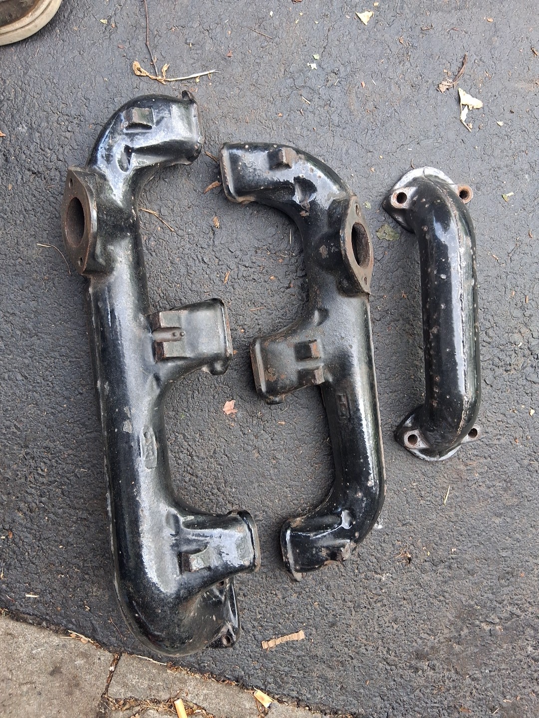 1932 1948 Cadillac nos Flathead V 8 Nos Exhaust Manifolds