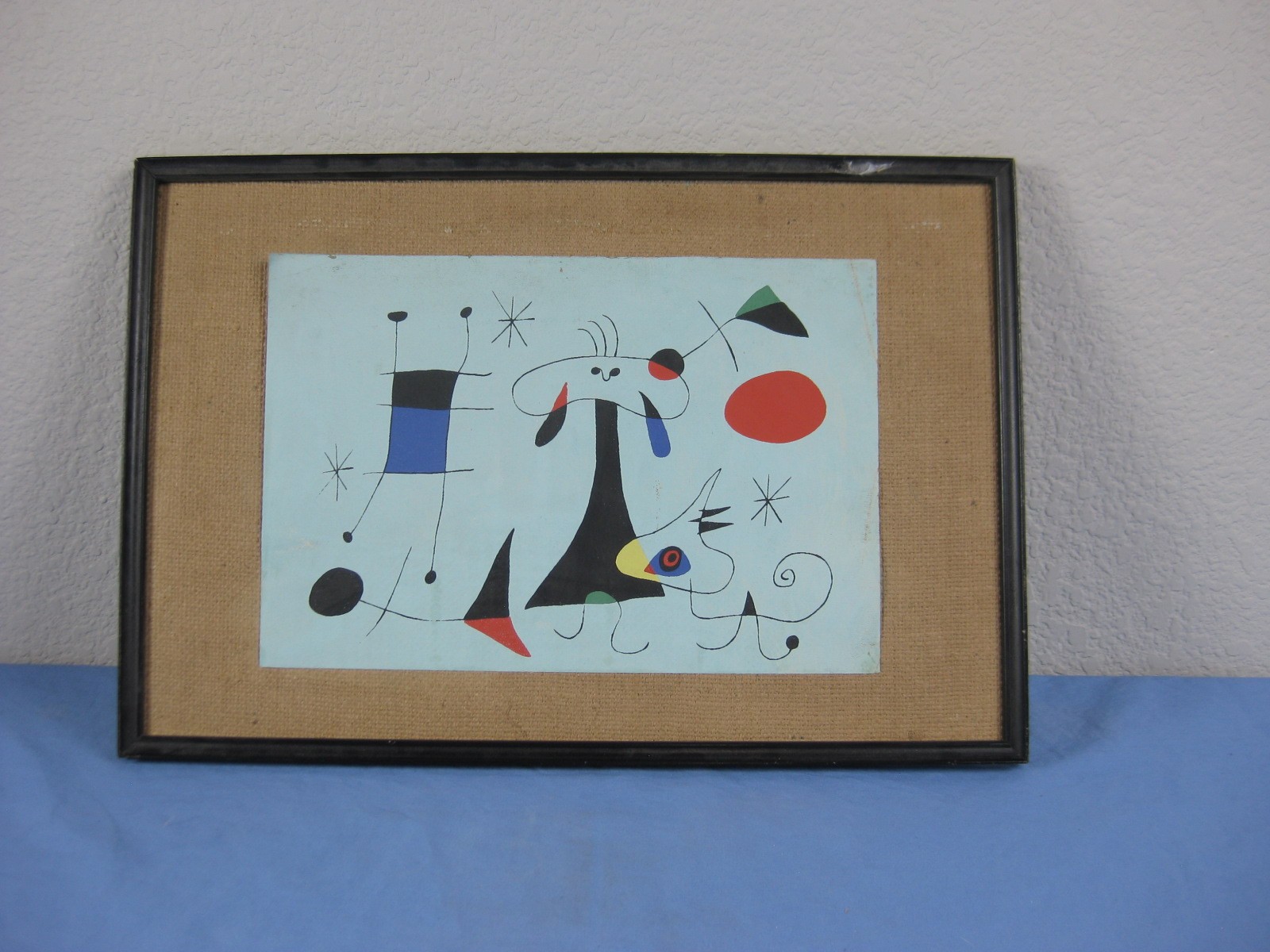 Vintage Joan Miro Artwork Vintage Joan Miro Artwork