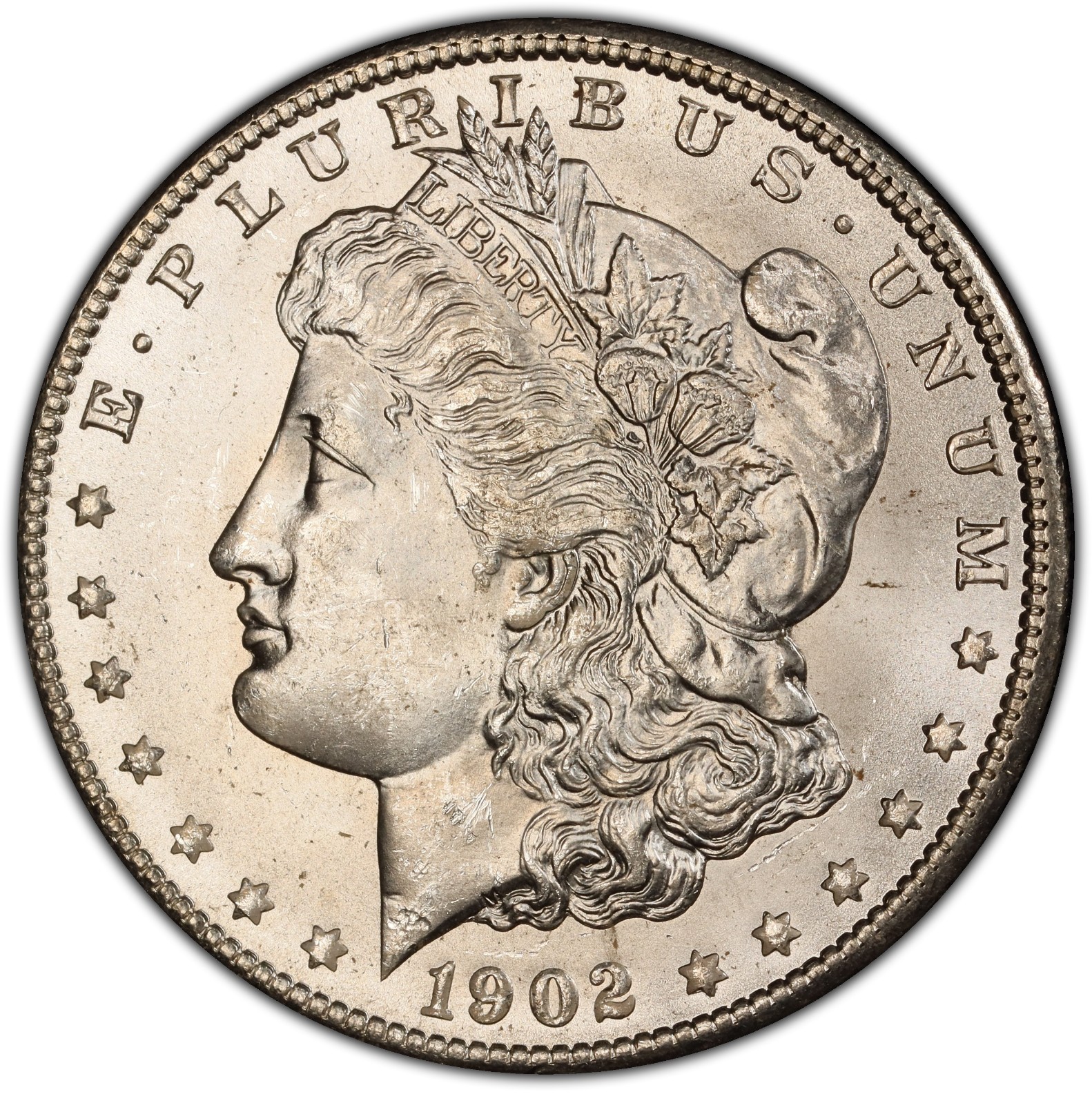 1902-O $1 Morgan Silver Dollar Brilliant Uncirculated New Orleans Mint US Coin 1902-O $1 Morgan Silver Dollar Brilliant Uncirculated New Orleans Mint US Coin
