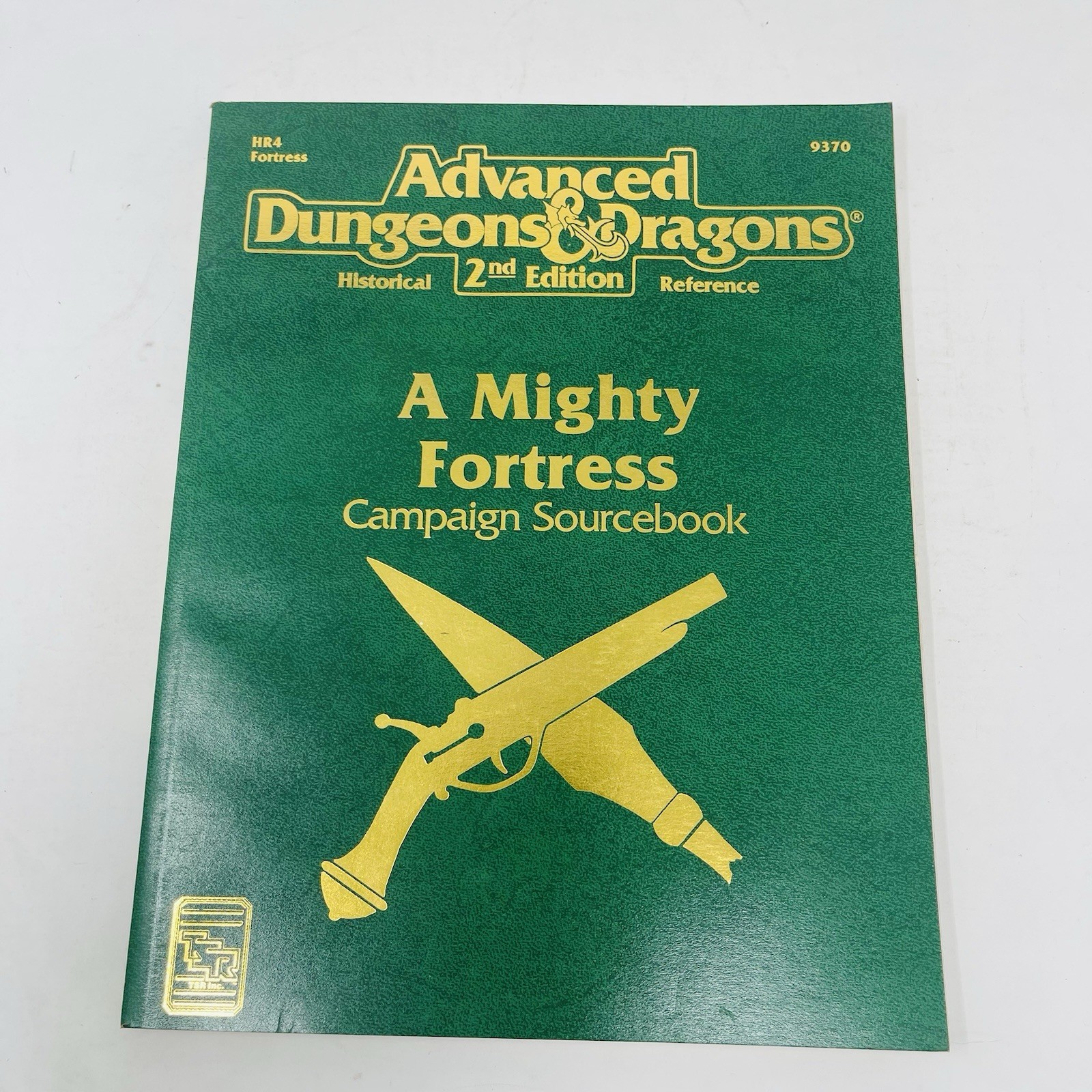 Mighty Fortress Campaign Sourcebook Advanced  Dungeons Dragons 1992 PB With Map