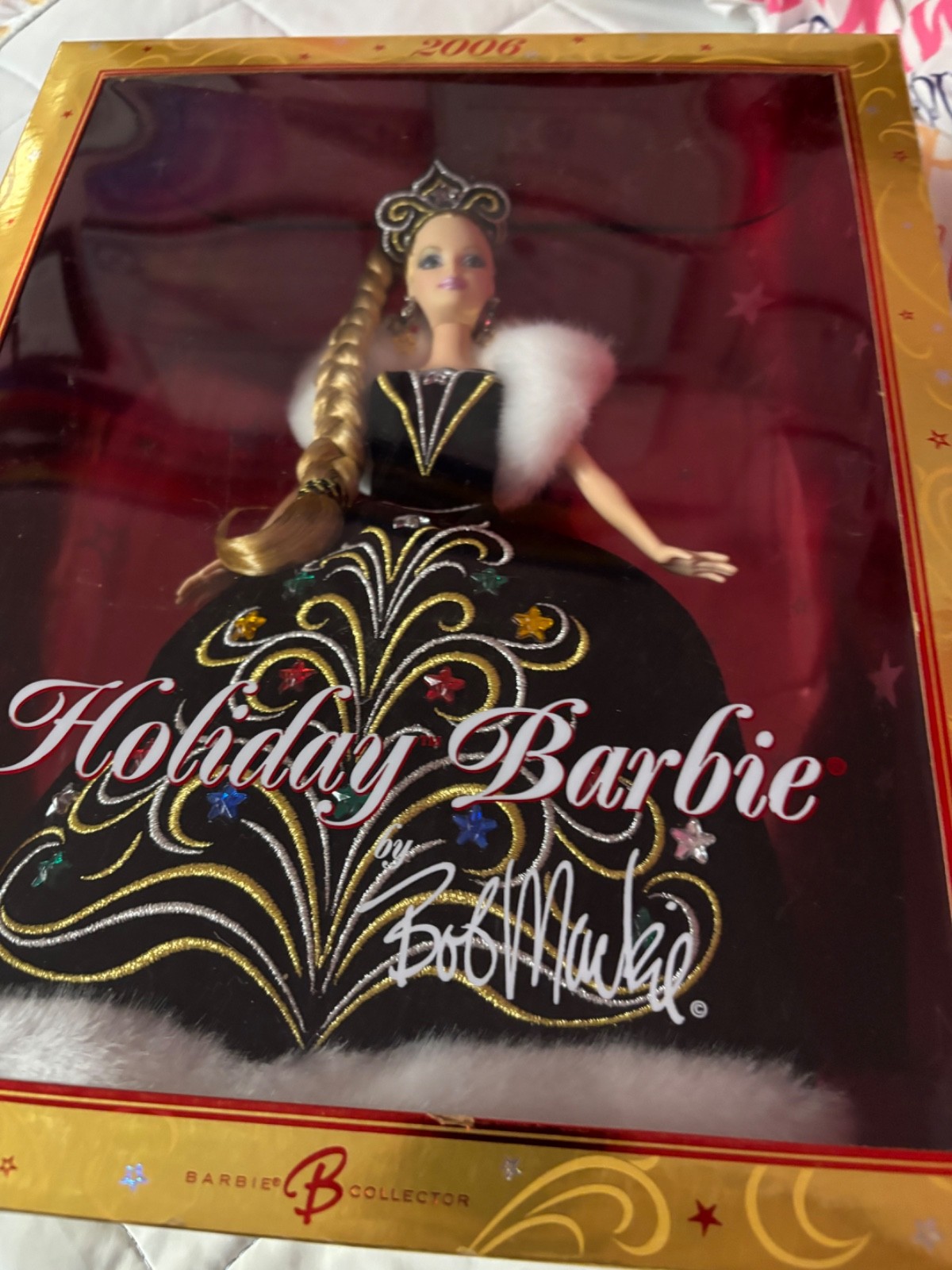 BNIP MINT Mattel 2006 Holiday Barbie must sell,fast