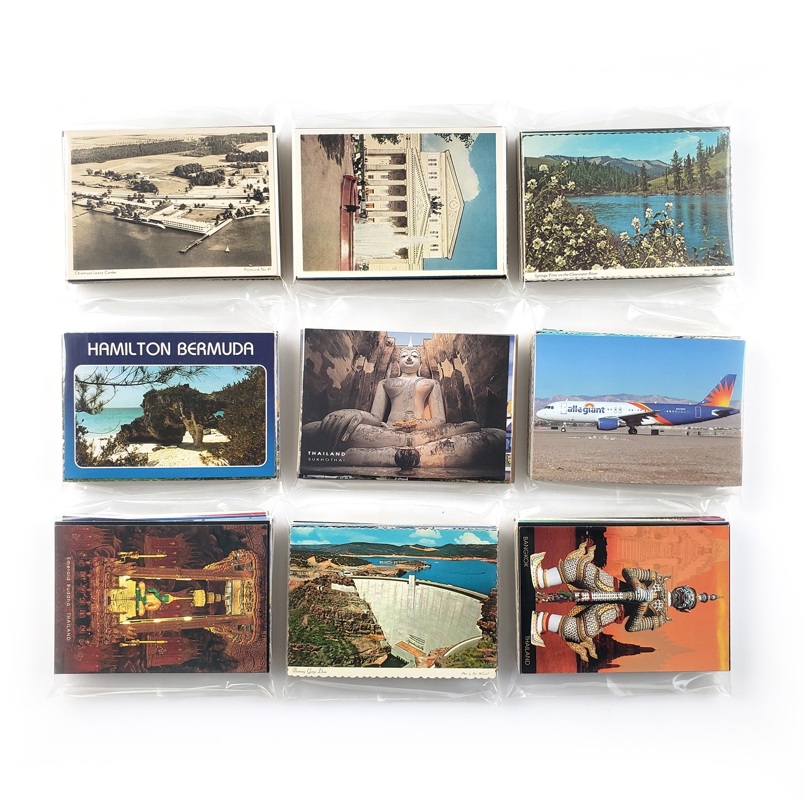 50 Vintage 4x6 Postcards Lot - Unused Unposted Mixed Assorted Old Travel Views