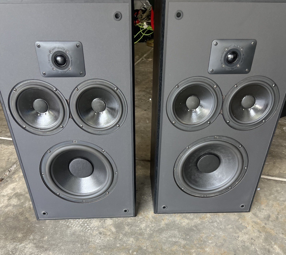Vintage Polk Audio Monitor 10 Series Speakers Vintage Polk Audio Monitor 10 Series Speakers