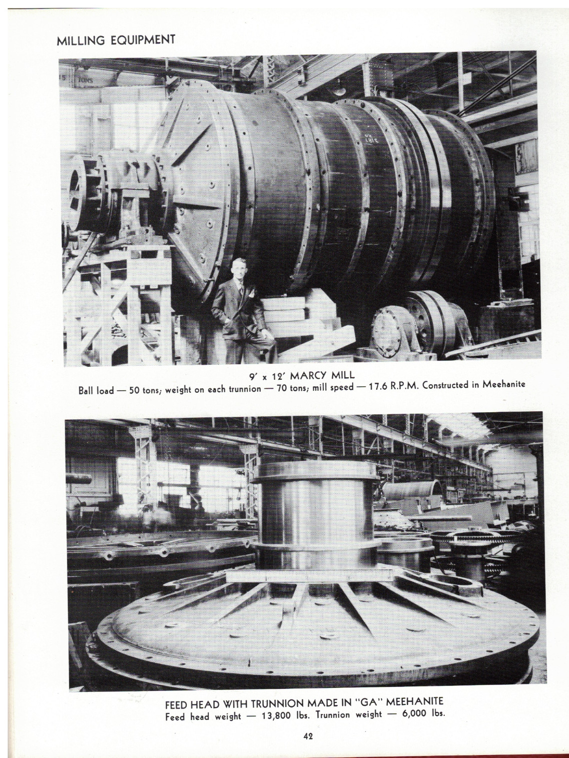 VINTAGE 1941 MEEHANITE CAST IRON ADVERTISING BOOK TERRIFIC INDUSTRIAL PICTURES