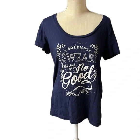 TORRID Harry Potter I Solemnly Swear That I Am Up to No Good Tee Shirt New TORRID Harry Potter I Solemnly Swear That I Am Up to No Good Tee Shirt New