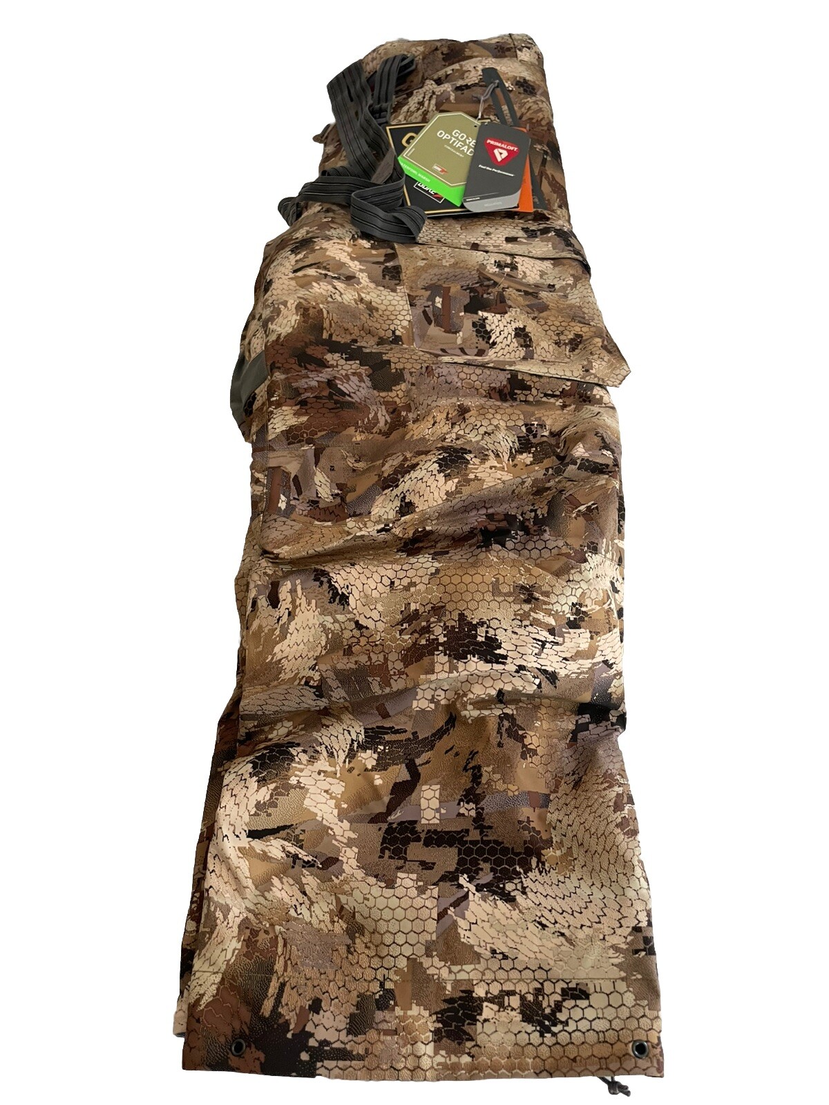 Sitka Boreal Bib Optifade Waterfowl Marsh Mens XXL Down Primloft Insulated