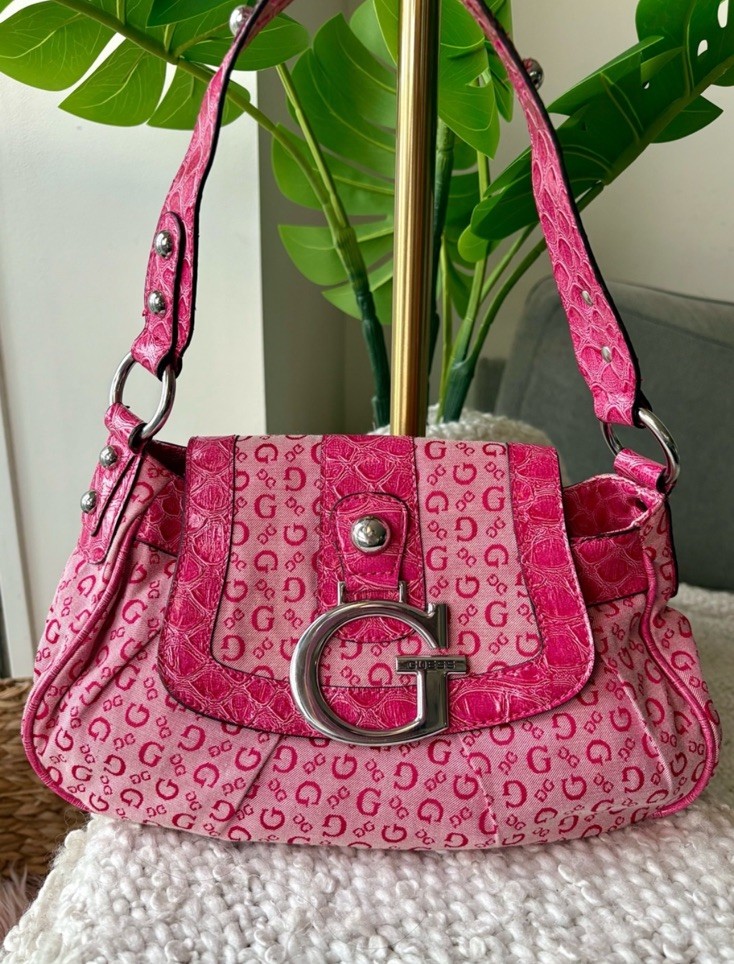 vintage y2k guess shoulder bag purse