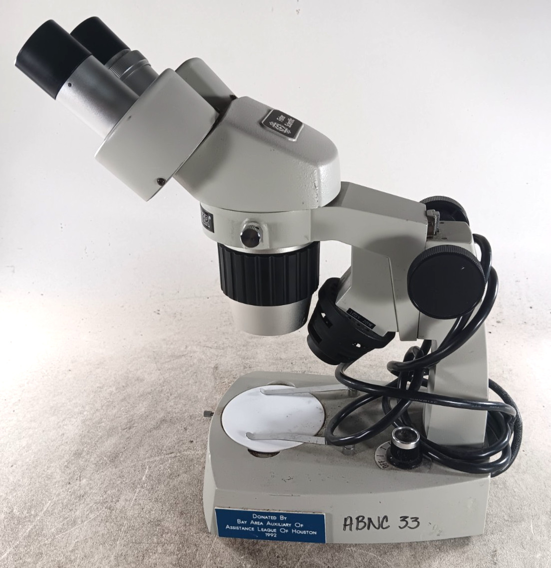 Stereo Master II Fisher Scientific Model SPT-ITH Stereo Microscope Stereo Master II Fisher Scientific Model SPT-ITH Stereo Microscope