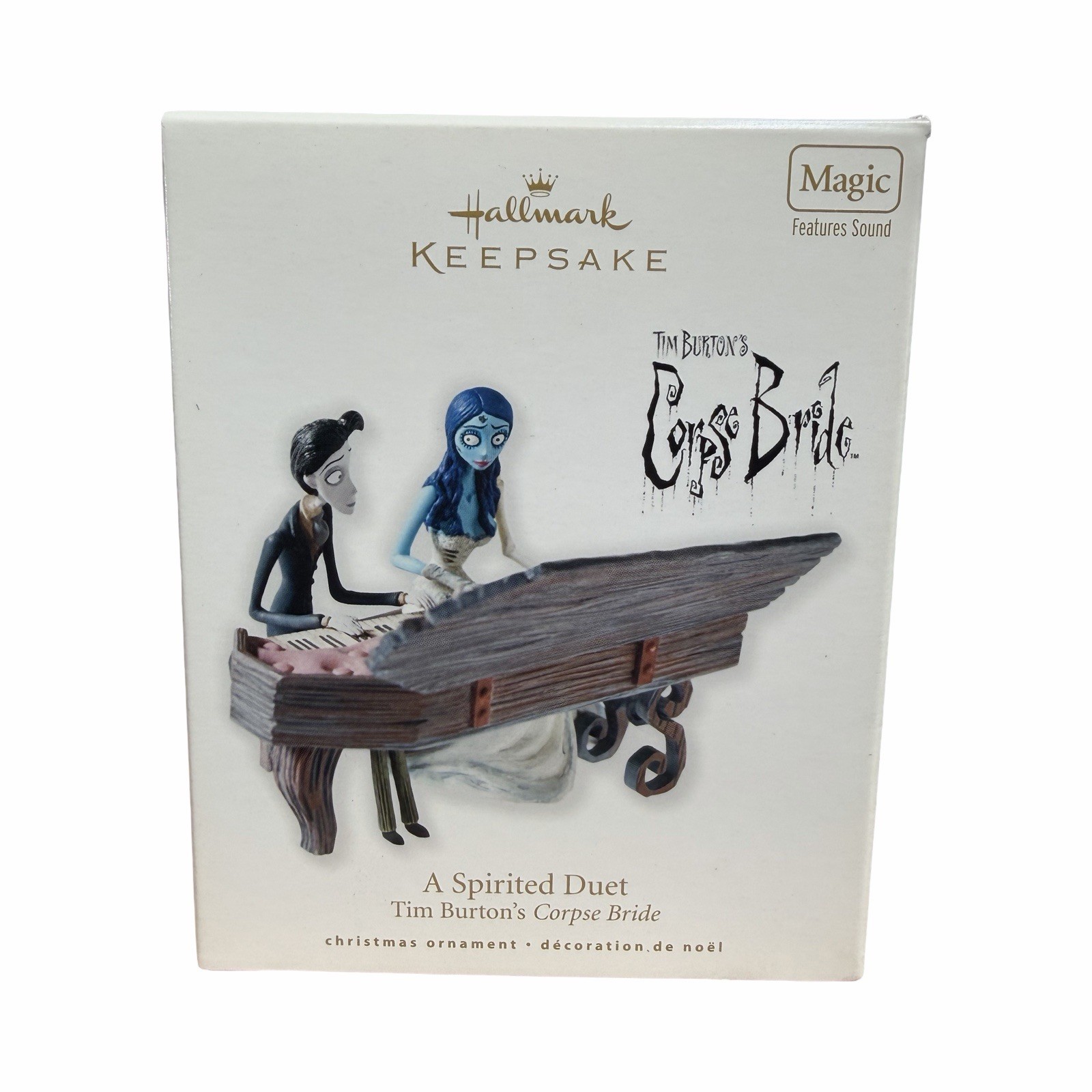 2010 Hallmark Keepsake A Spirited Duet Ornament - Tim Burton\'s Corpse Bride