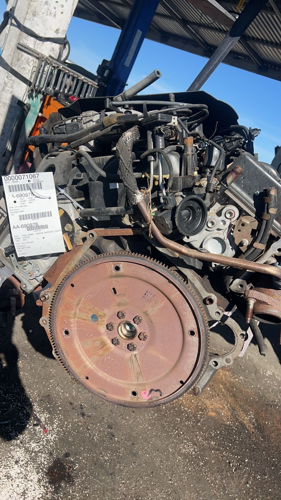 2001-2008 LINCOLN & TOWN CAR Engine Assembly 4.6L