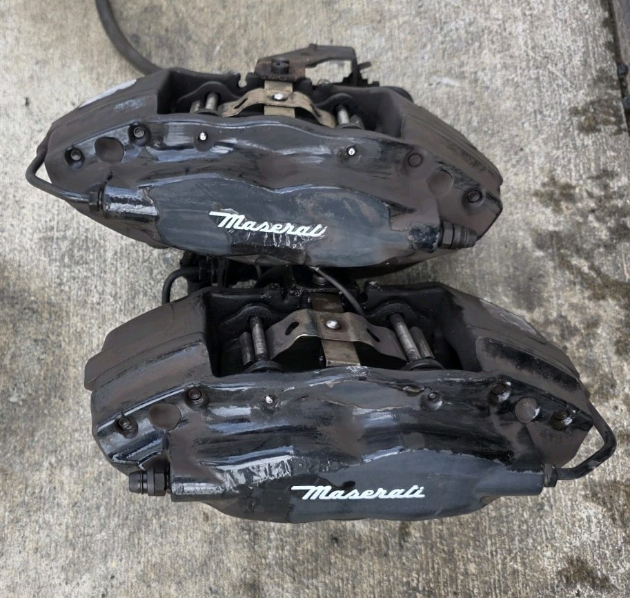 14-20 MASERATI GHIBLI M157 SQ4 REAR LEFT & RIGHT SIDE BREMBO BRAKE CALIPER SET