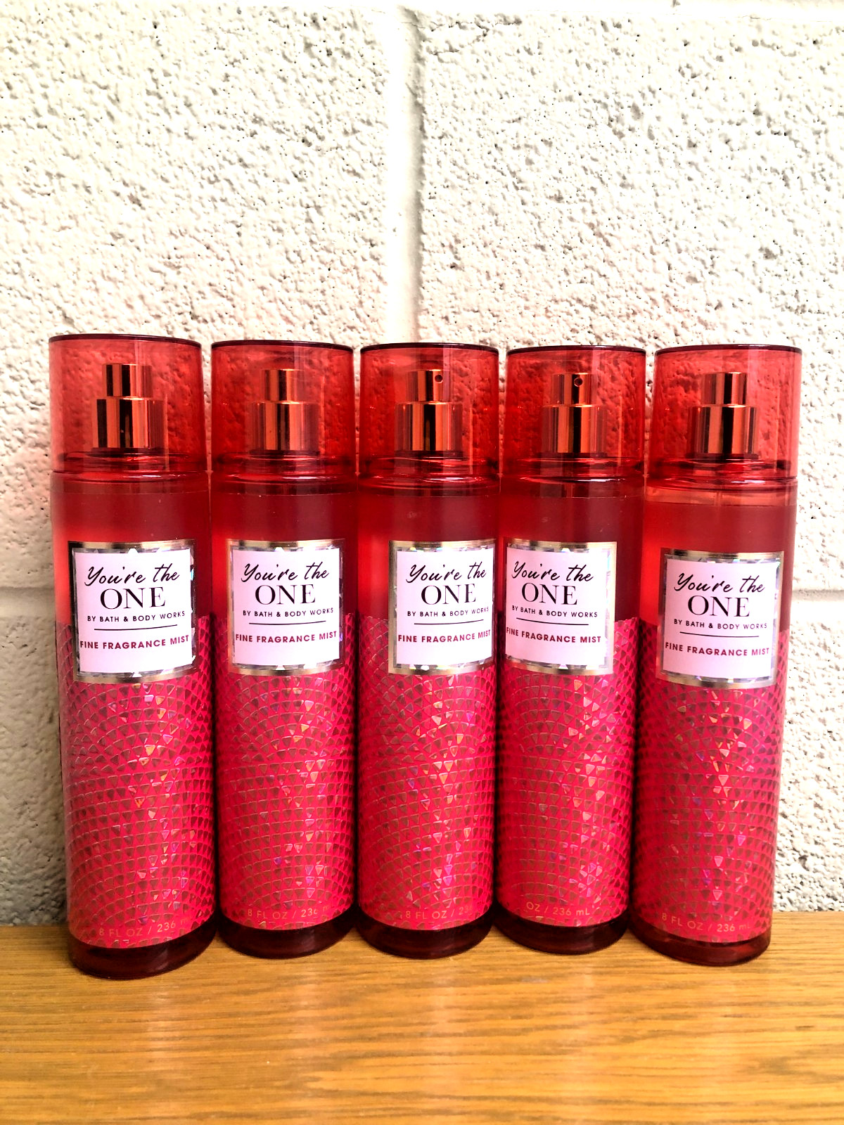 Bath & Body Works YOUR THE ONE Fine Fragrance Body Mist Spray  (Qty 5) Brand New