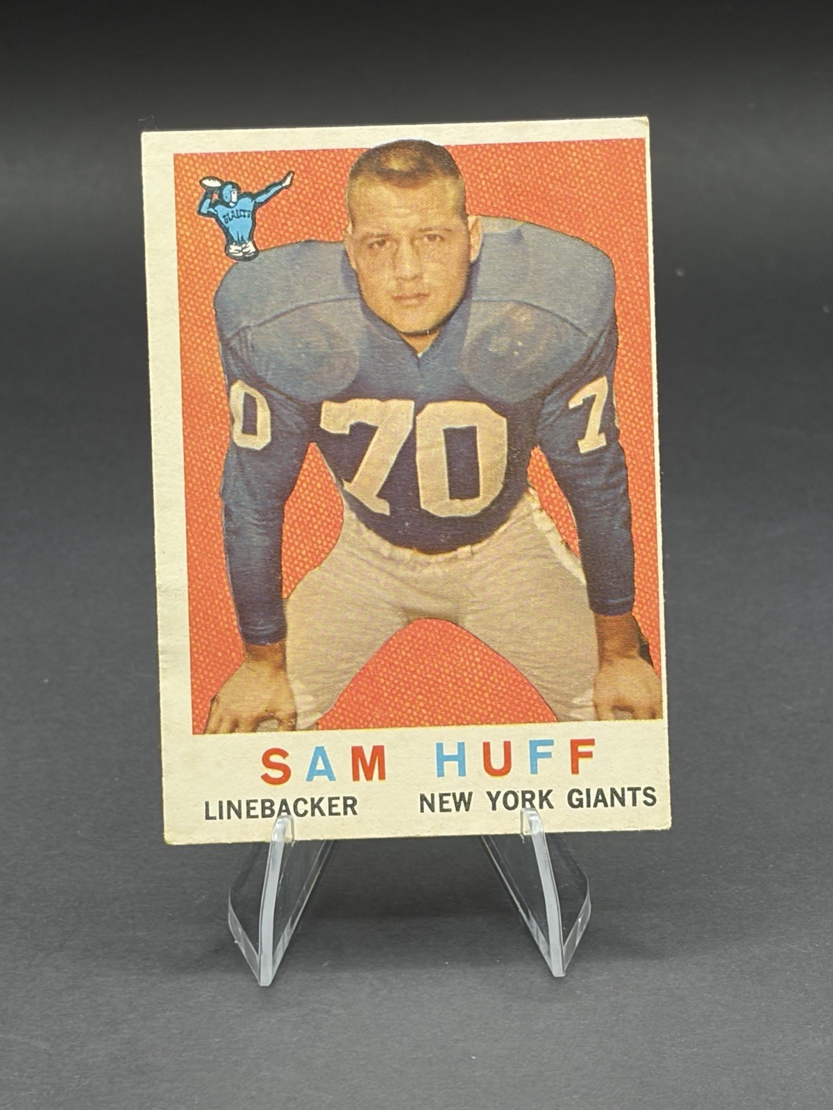 1959 Topps - Sam Huff #51 (RC)