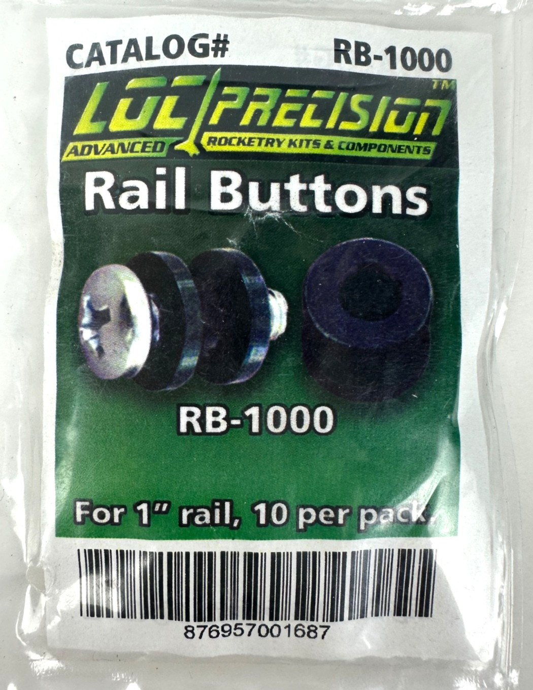LOC Precision Rail Buttons Series RB-1000 -For 1\
