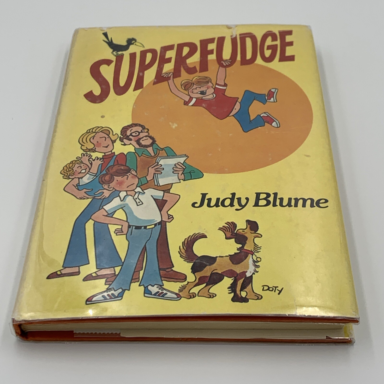 Superfudge By Judy Blume Vtg 1980 Dutton Bce Hardcover Fudge Dj