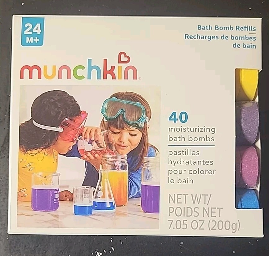 Munchkin® Color Buddies™ Moisturizing Bath Water 40 Count (Pack of 1) Refill Set