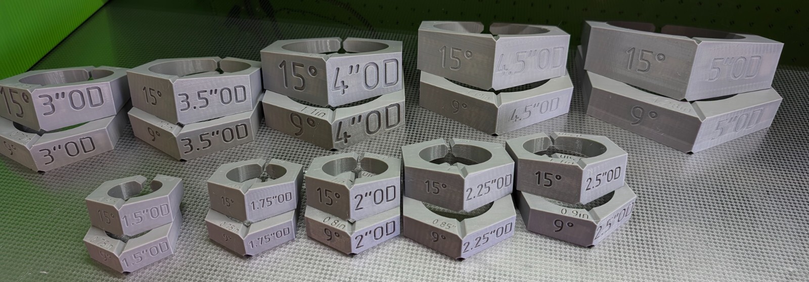 SET Exhaust pipe pie cut Jigs1.5\