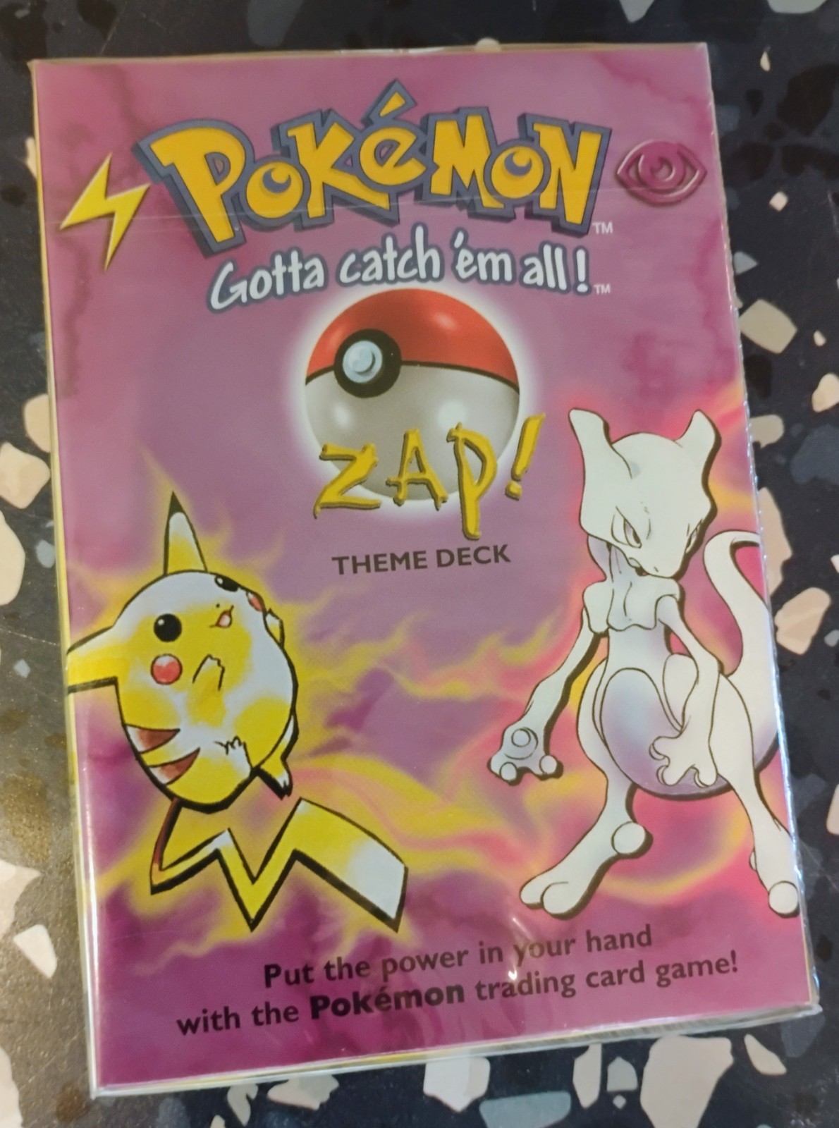SEALED Pokemon Zap Theme Deck Wizard of the Coast HIGH SHADOWLESS POTENTIAL
