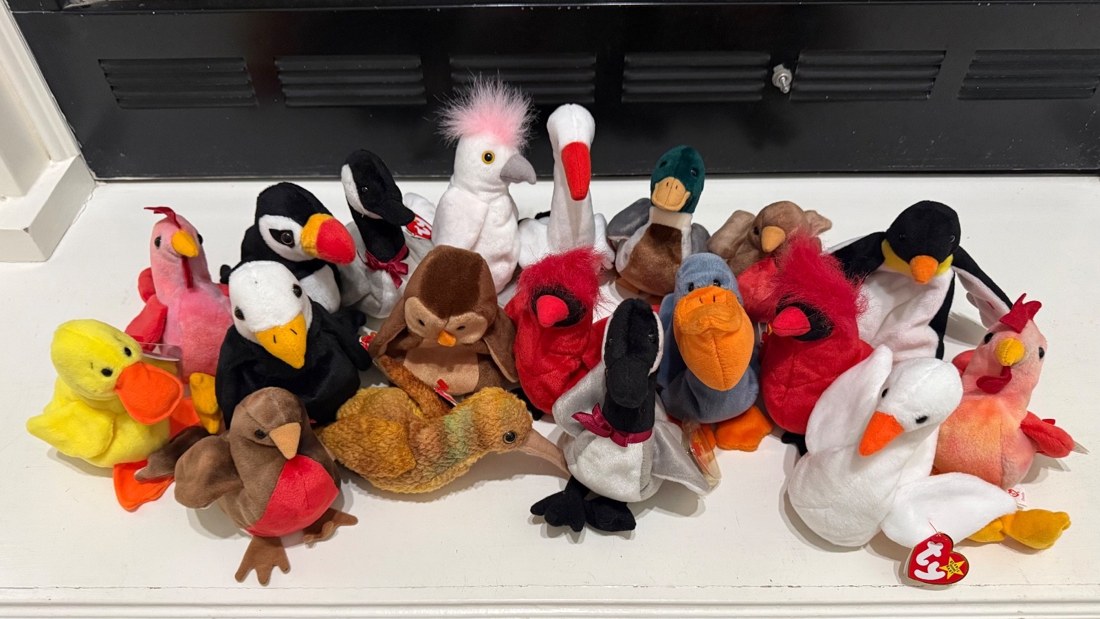 Beanie Babies Lot 19 Bird Themed Beanie Babies Lot 19 Bird Themed