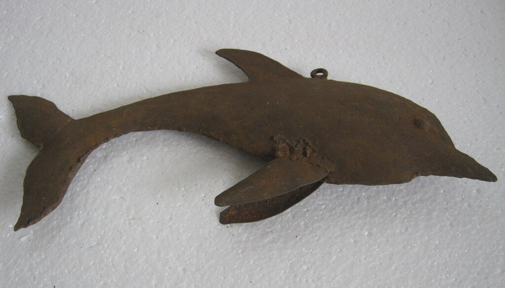 ANTIQUE ADVERTISEMENT TRADE SIGN FISH ANTIQUE ADVERTISEMENT TRADE SIGN FISH