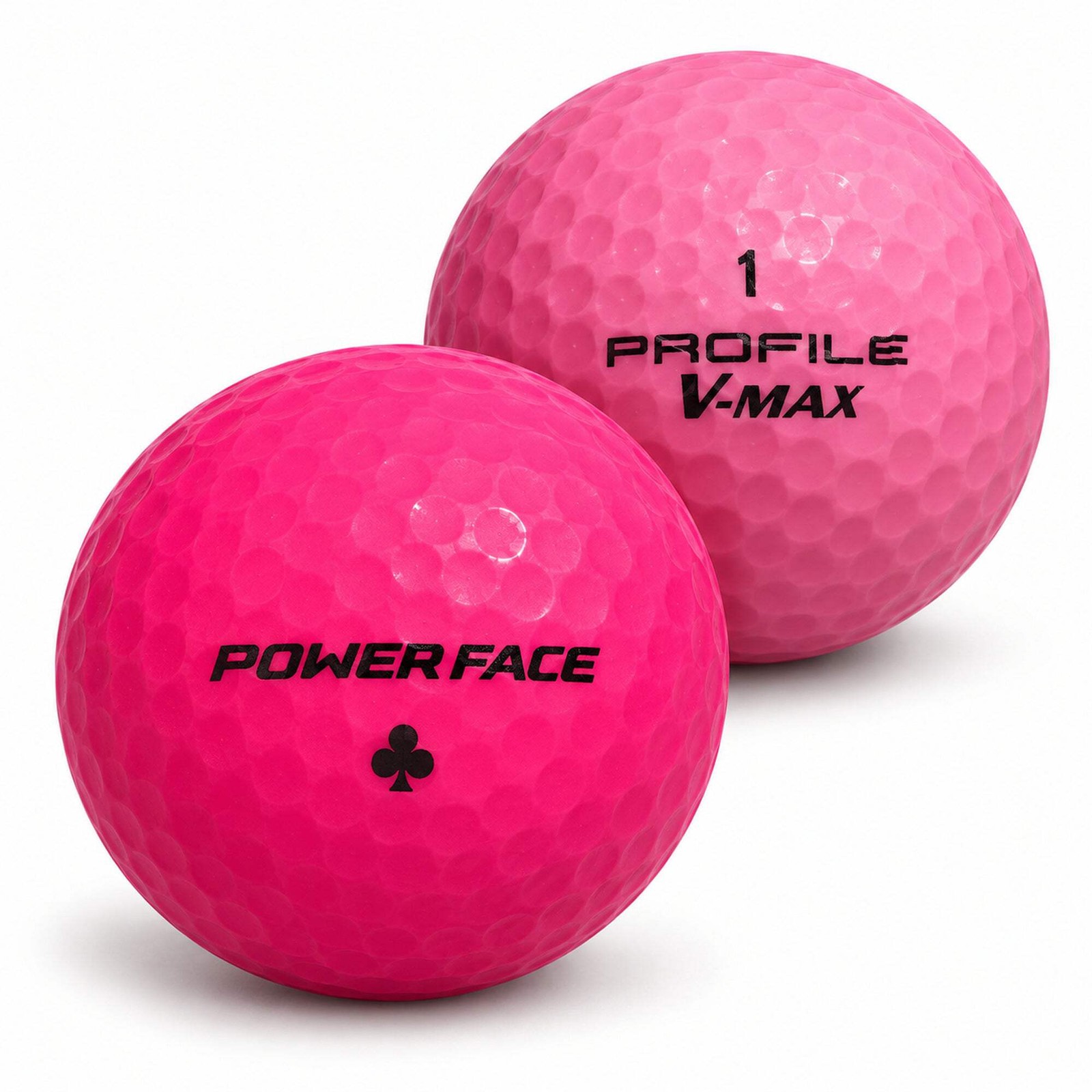 Assorted Pink Mix Used Golf Balls, Mint/Near Mint Quality Mix, 3 Dozen