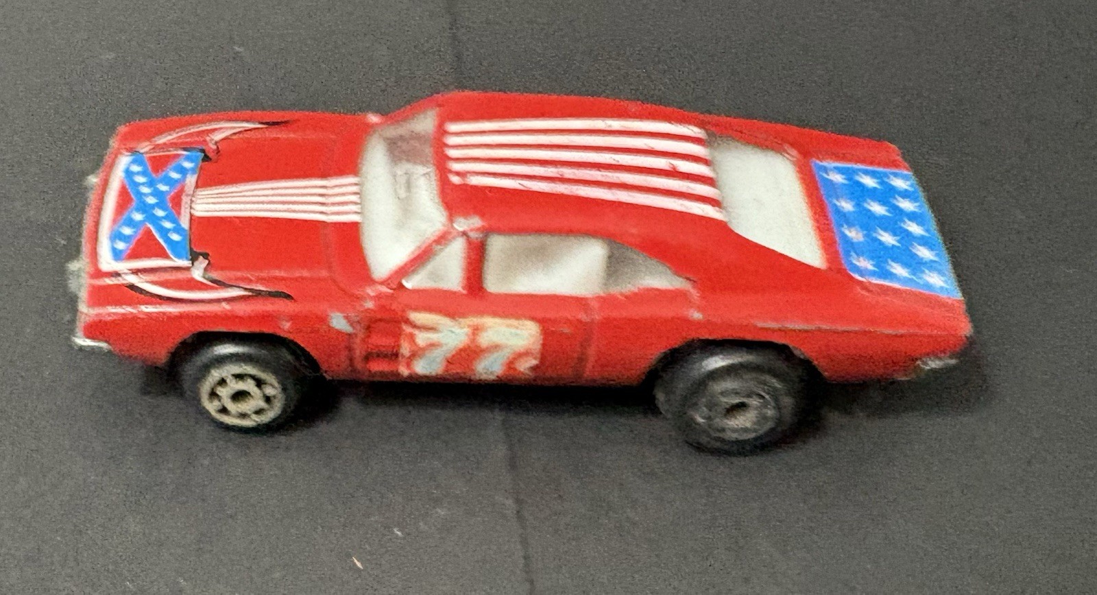 Vintage ZEE TOYS 1969 Dodge Charger Red Rebel USA Dixie USED Loose P374 Zylmex Vintage ZEE TOYS 1969 Dodge Charger Red Rebel USA Dixie USED Loose P374 Zylmex