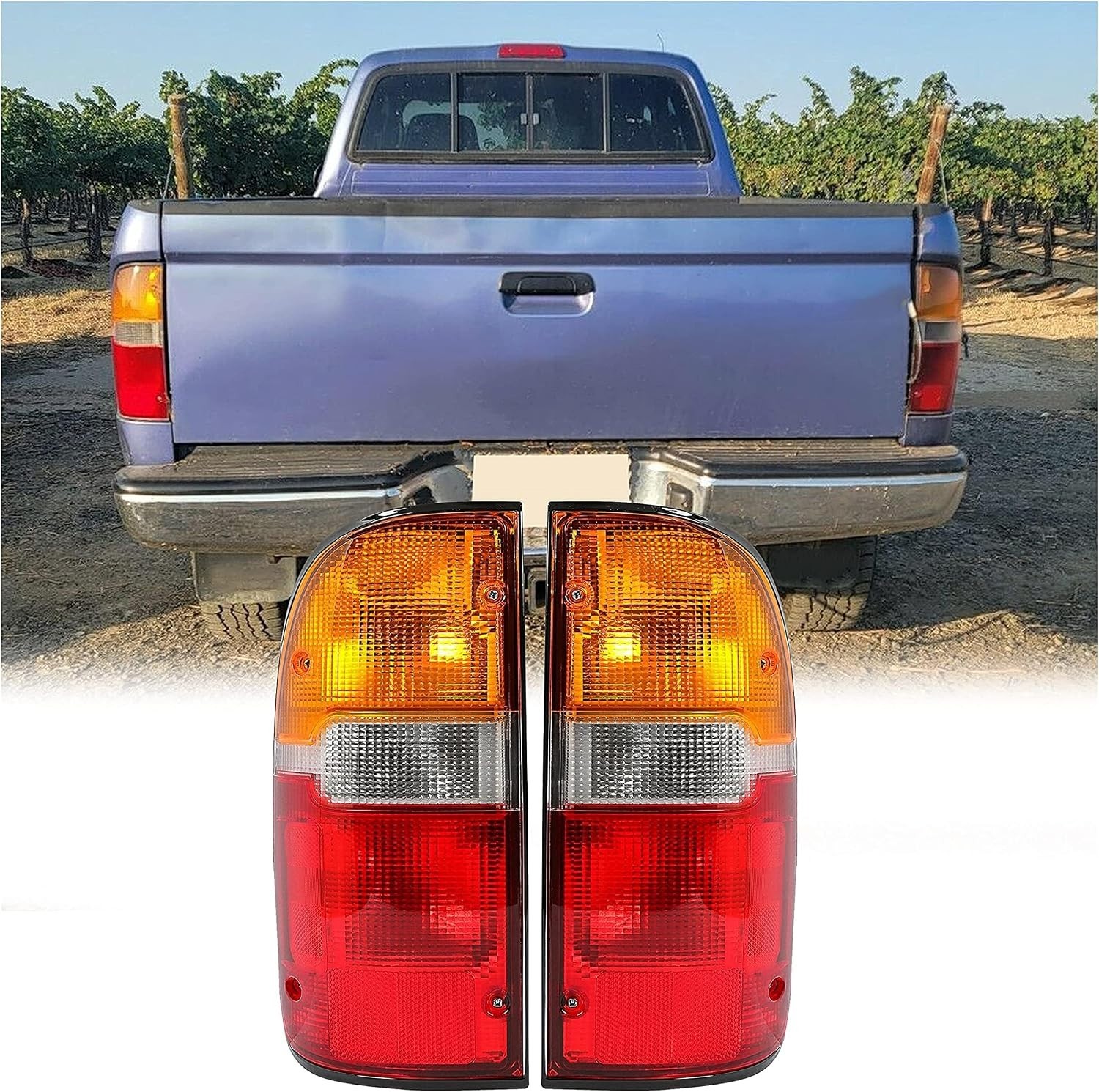 Luces traseras para Toyota Tacoma 1995-2000, lado izquierdo y derecho