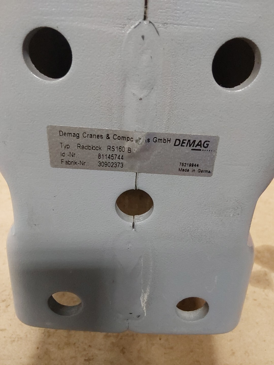 Demag RADBLOCK RS160-B  ...ID#81145744.....NR#30902373
