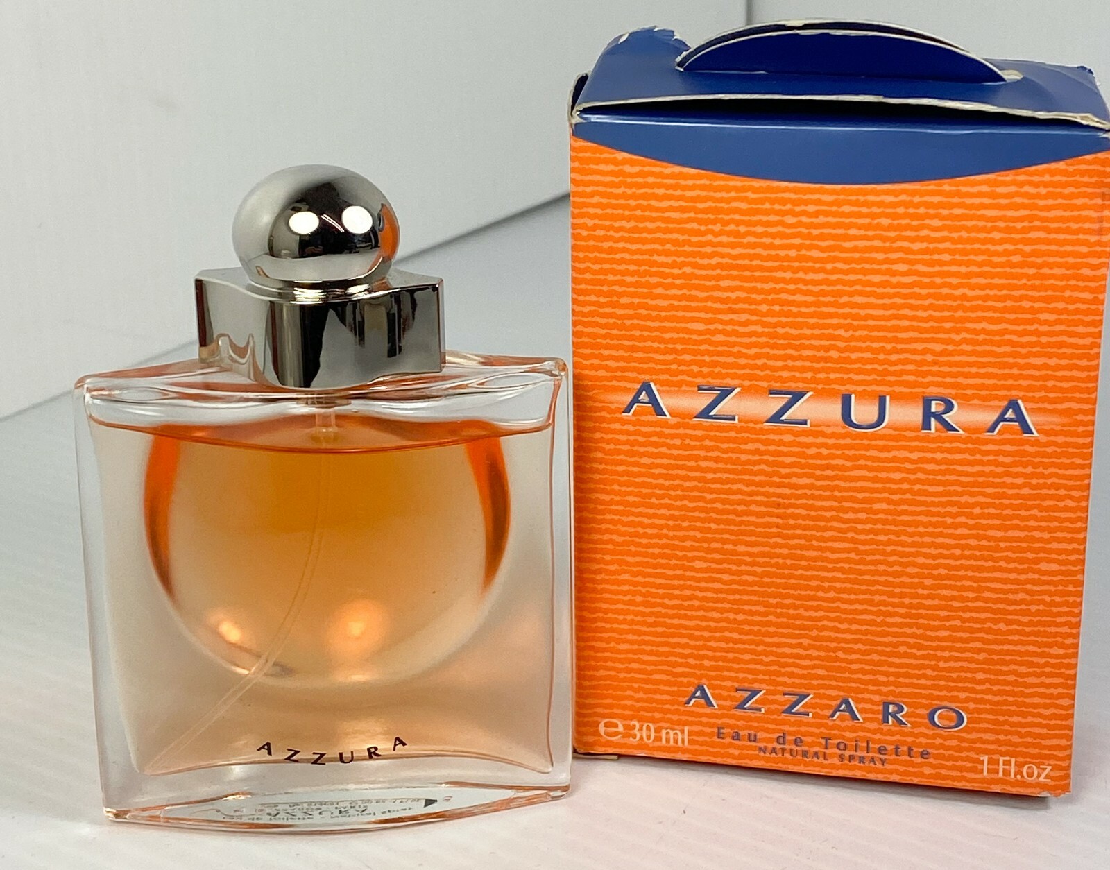 New in Box AZZURA By AZZARO Eau De Toilette 1.0 fl oz/30 ml  **RARE *PLS READ