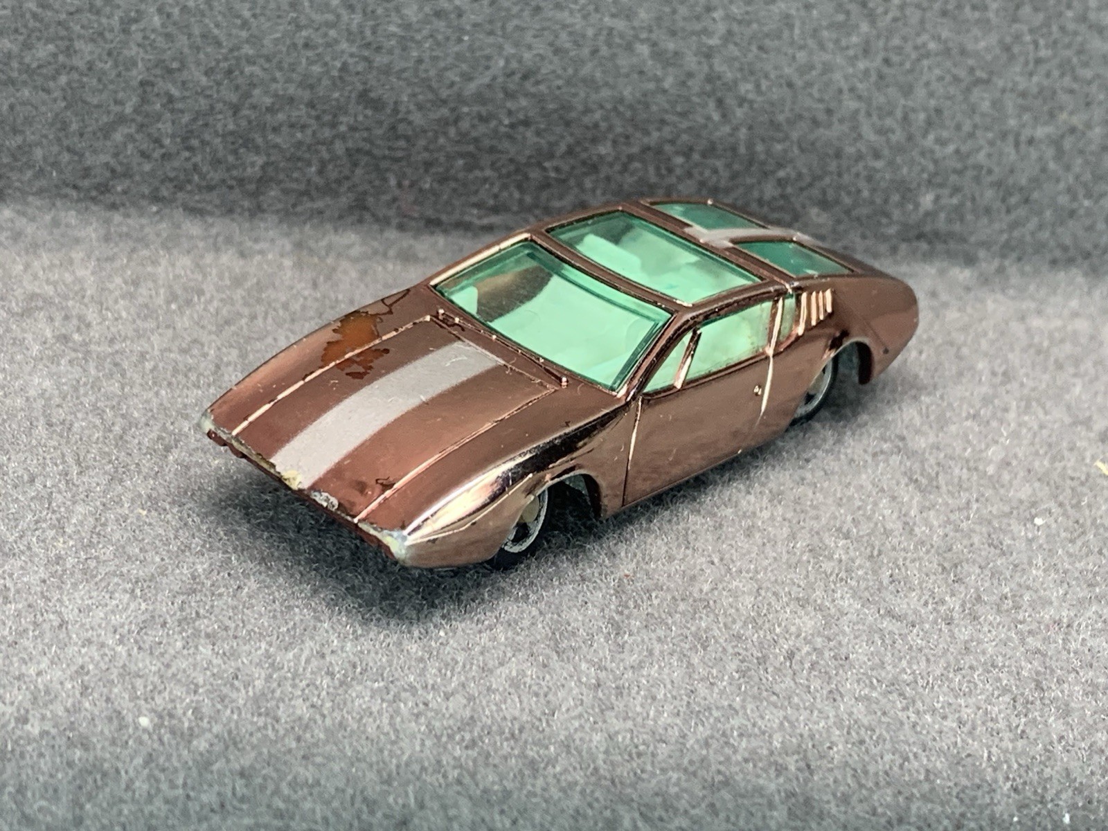 Vintage Aurora Cigar Box Mangusta 6120 1:64 Scale Diecast Car KG JD