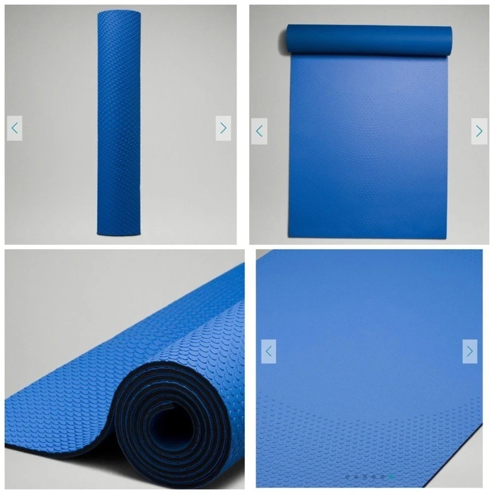 Lululemon The Workout Mat 6mm pipe dream blue/pitch blue NWT yoga mat