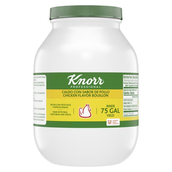 Knorr Professional Caldo de Pollo Chicken Bouillon Base, Shelf Stable