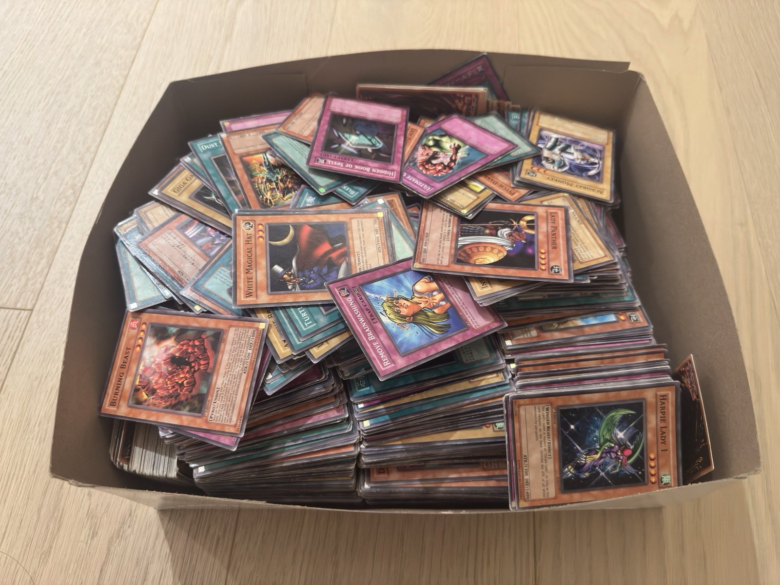 Yugioh Bulk Lot 500 Vintage Sets Common Cards